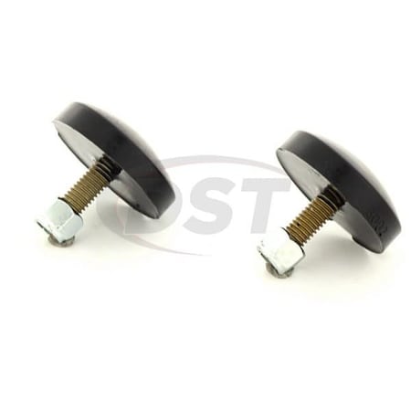 Energy Suspension 2 Outside Diameter 6875 Long Black Polyurethane Set Of 2 9.9102G